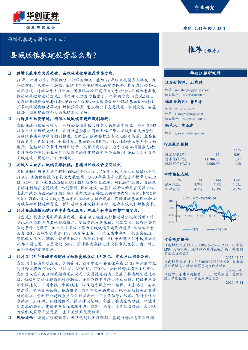 建材行业稳增长基建专题报告（三）：县域城镇基建投资怎么看？-20220525-华创证券-20页建材行业稳增长基建专题报告（三）：县域城镇基建投资怎么看？-20220525-华创证券-20页_1.png