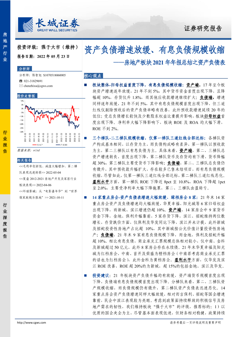 房地产行业板块2021年年报总结之资产负债表：资产负债增速放缓、有息负债规模收缩-20220523-长城证券-31页房地产行业板块2021年年报总结之资产负债表：资产负债增速放缓、有息负债规模收缩-20220523-长城证券-31页_1.png