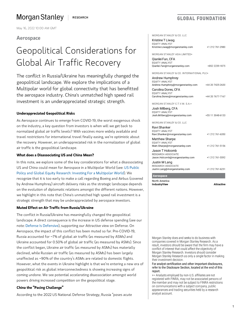 摩根士丹利-全球航空业-全球空中交通复苏的地缘政治考量-2022.5.16-40页摩根士丹利-全球航空业-全球空中交通复苏的地缘政治考量-2022.5.16-40页_1.png