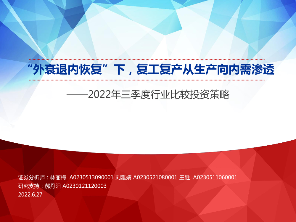 2022年三季度行业比较投资策略：“外衰退内恢复”下，复工复产从生产向内需渗透-20220627-申万宏源-77页2022年三季度行业比较投资策略：“外衰退内恢复”下，复工复产从生产向内需渗透-20220627-申万宏源-77页_1.png