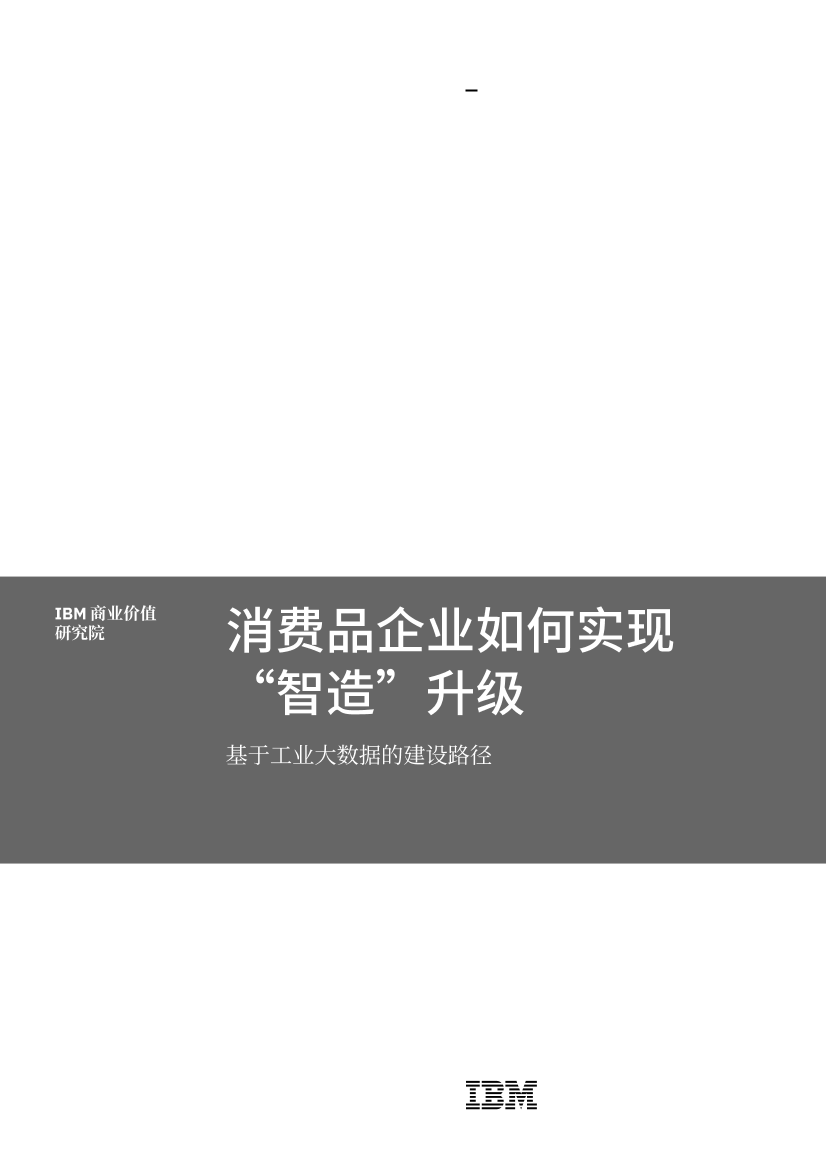 IBM商业价值研究院-消费品企业如何实现“智造”升级：基于工业大数据的建设路径-14页IBM商业价值研究院-消费品企业如何实现“智造”升级：基于工业大数据的建设路径-14页_1.png