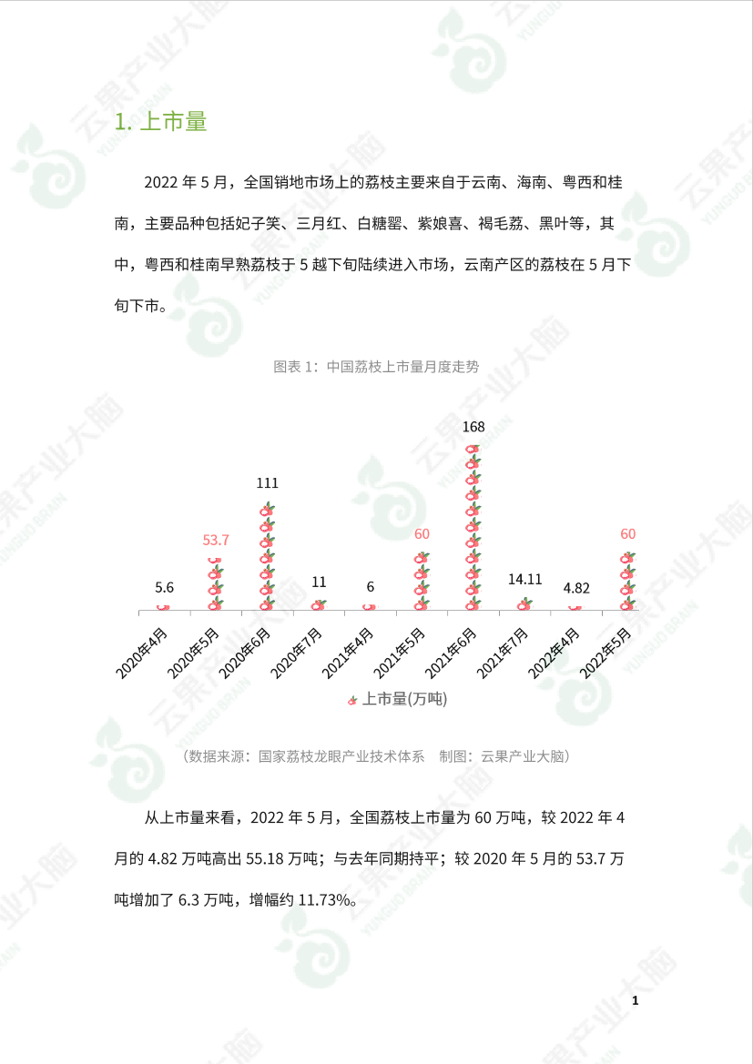 云果：中国荔枝市场动态监测(2022年5月)-14页云果：中国荔枝市场动态监测(2022年5月)-14页_1.png