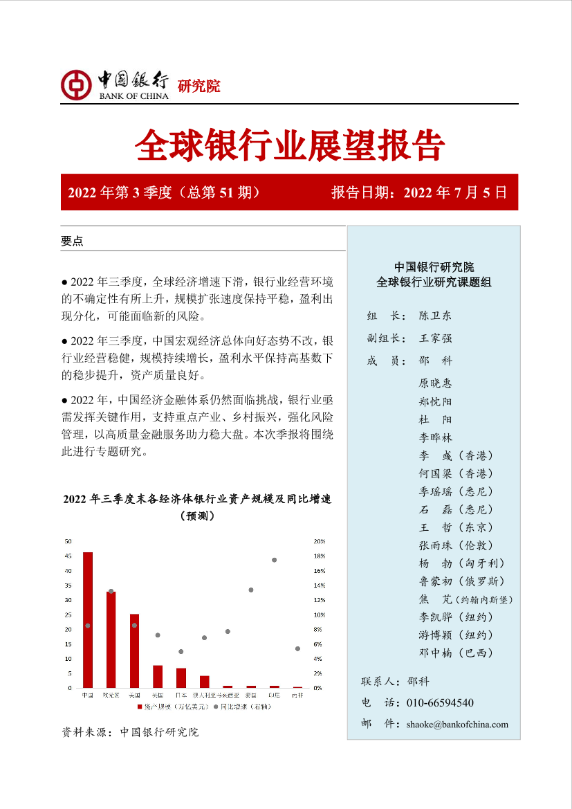2022年第三季度全球银行业展望报告-40页2022年第三季度全球银行业展望报告-40页_1.png
