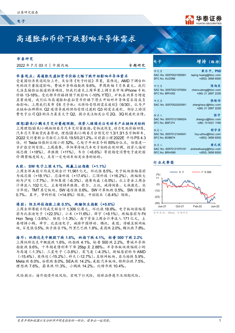 电子行业专题研究：高通胀和币价下跌影响半导体需求-20220703-华泰证券-21页电子行业专题研究：高通胀和币价下跌影响半导体需求-20220703-华泰证券-21页_1.png