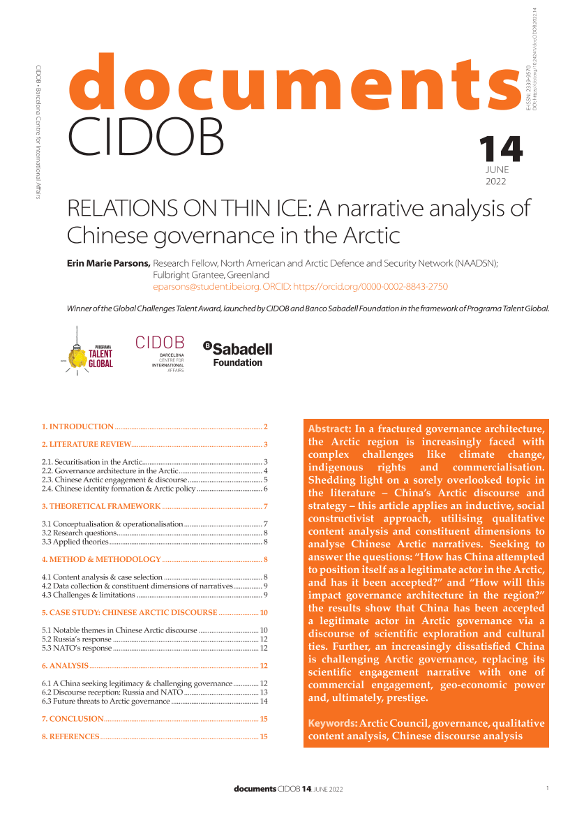 巴塞罗那国际事务研究中心-薄冰上的关系：中国在北极治理的叙事分析（英）-2022.6.14-20页巴塞罗那国际事务研究中心-薄冰上的关系：中国在北极治理的叙事分析（英）-2022.6.14-20页_1.png