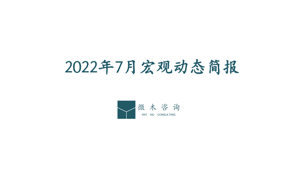 2022年7月宏观动态简报_微木咨询-13页2022年7月宏观动态简报_微木咨询-13页_1.png