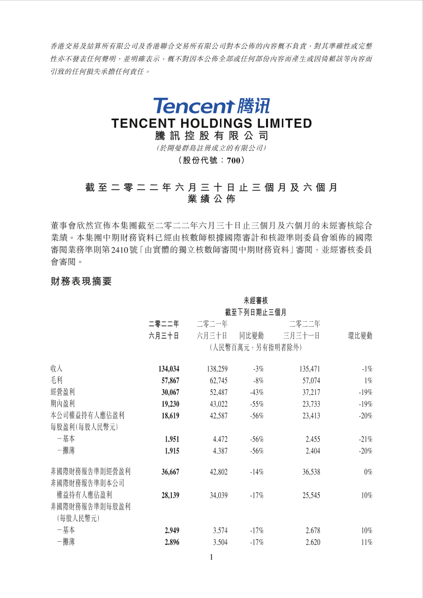 2022年第二季及中期腾讯业绩财报港交所版-53页2022年第二季及中期腾讯业绩财报港交所版-53页_1.png