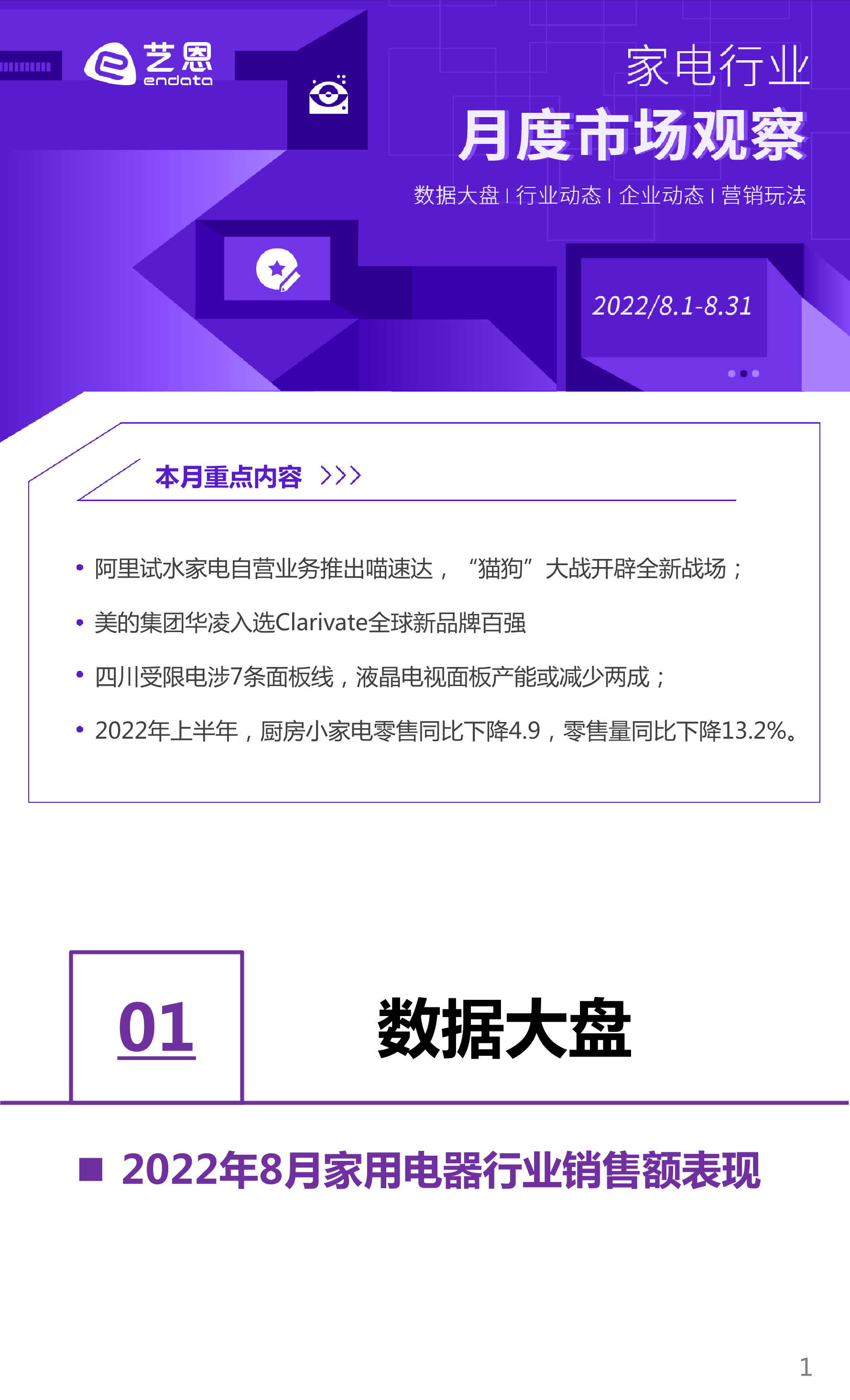 家电行业月度市场报告-艺恩-10页家电行业月度市场报告-艺恩-10页_1.png