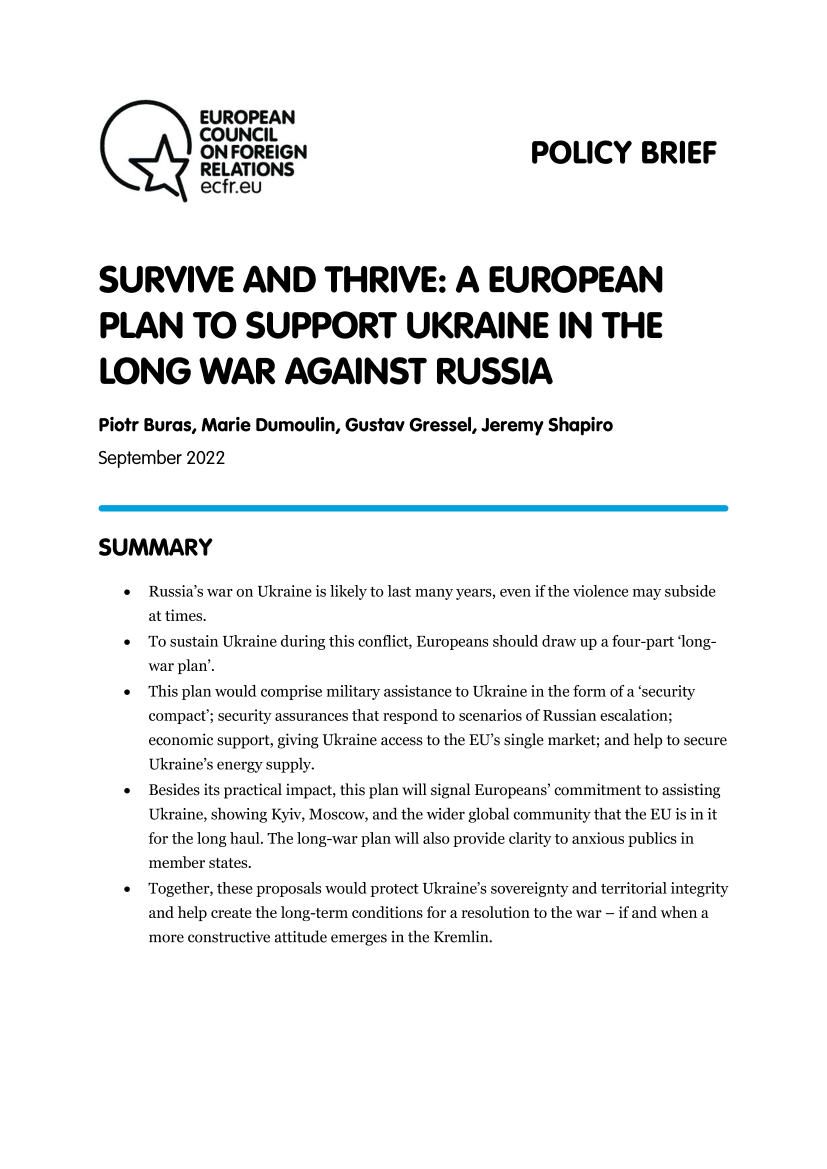 欧洲对外关系委员会-生存和繁荣：欧洲支持乌克兰与俄罗斯长期战争的计划（英）-2022.9-19页欧洲对外关系委员会-生存和繁荣：欧洲支持乌克兰与俄罗斯长期战争的计划（英）-2022.9-19页_1.png
