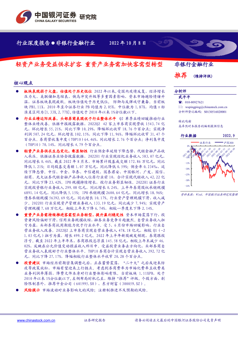 非银行金融行业：轻资产业务受益供求扩容，重资产业务需加快客需型转型-20221008-银河证券-16页非银行金融行业：轻资产业务受益供求扩容，重资产业务需加快客需型转型-20221008-银河证券-16页_1.png