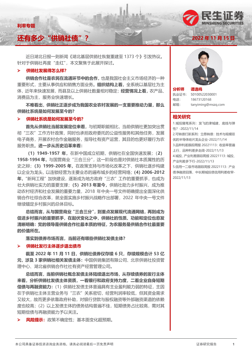 利率专题：还有多少”供销社债“？-20221115-民生证券-21页利率专题：还有多少”供销社债“？-20221115-民生证券-21页_1.png