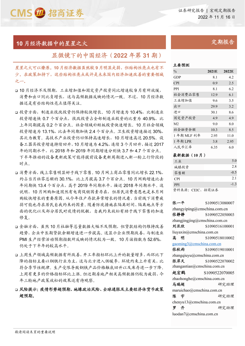 显微镜下的中国经济（2022年第31期）：10月经济数据中的星星之火-20221116-招商证券-31页显微镜下的中国经济（2022年第31期）：10月经济数据中的星星之火-20221116-招商证券-31页_1.png