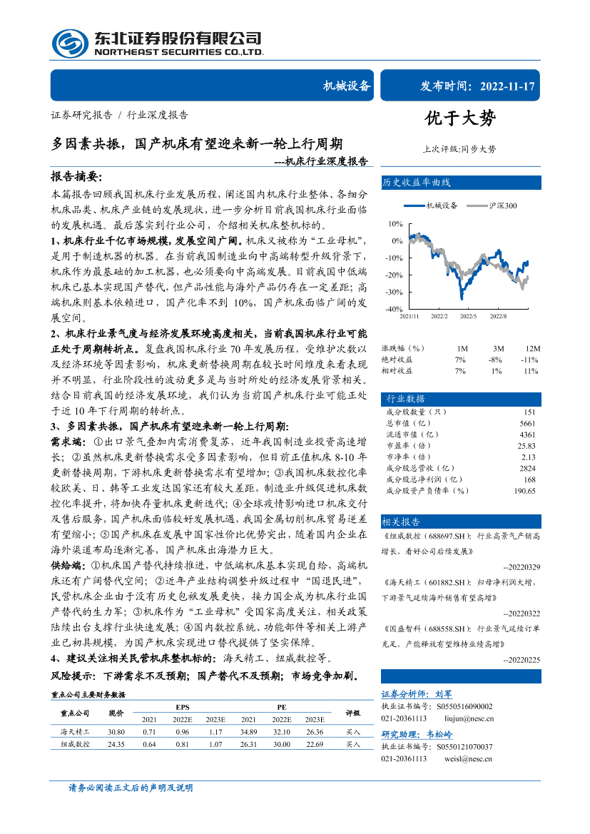 机床行业深度报告：多因素共振，国产机床有望迎来新一轮上行周期-20221117-东北证券-57页机床行业深度报告：多因素共振，国产机床有望迎来新一轮上行周期-20221117-东北证券-57页_1.png