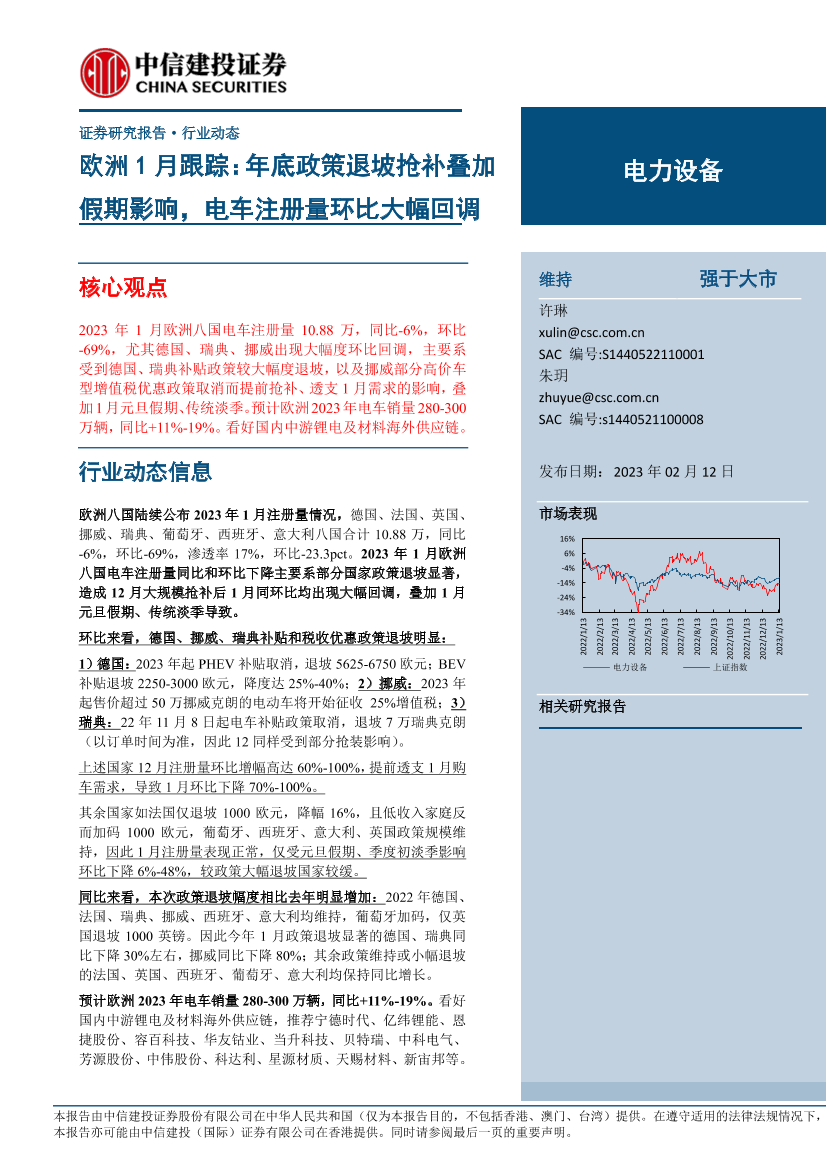 电力设备行业欧洲1月跟踪：年底政策退坡抢补叠加假期影响，电车注册量环比大幅回调-20230212-中信建投-24页电力设备行业欧洲1月跟踪：年底政策退坡抢补叠加假期影响，电车注册量环比大幅回调-20230212-中信建投-24页_1.png