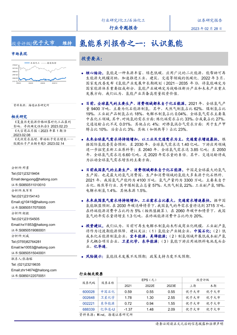 石油化工行业专题报告：氢能系列报告之一，认识氢能-20230228-海通证券-25页石油化工行业专题报告：氢能系列报告之一，认识氢能-20230228-海通证券-25页_1.png