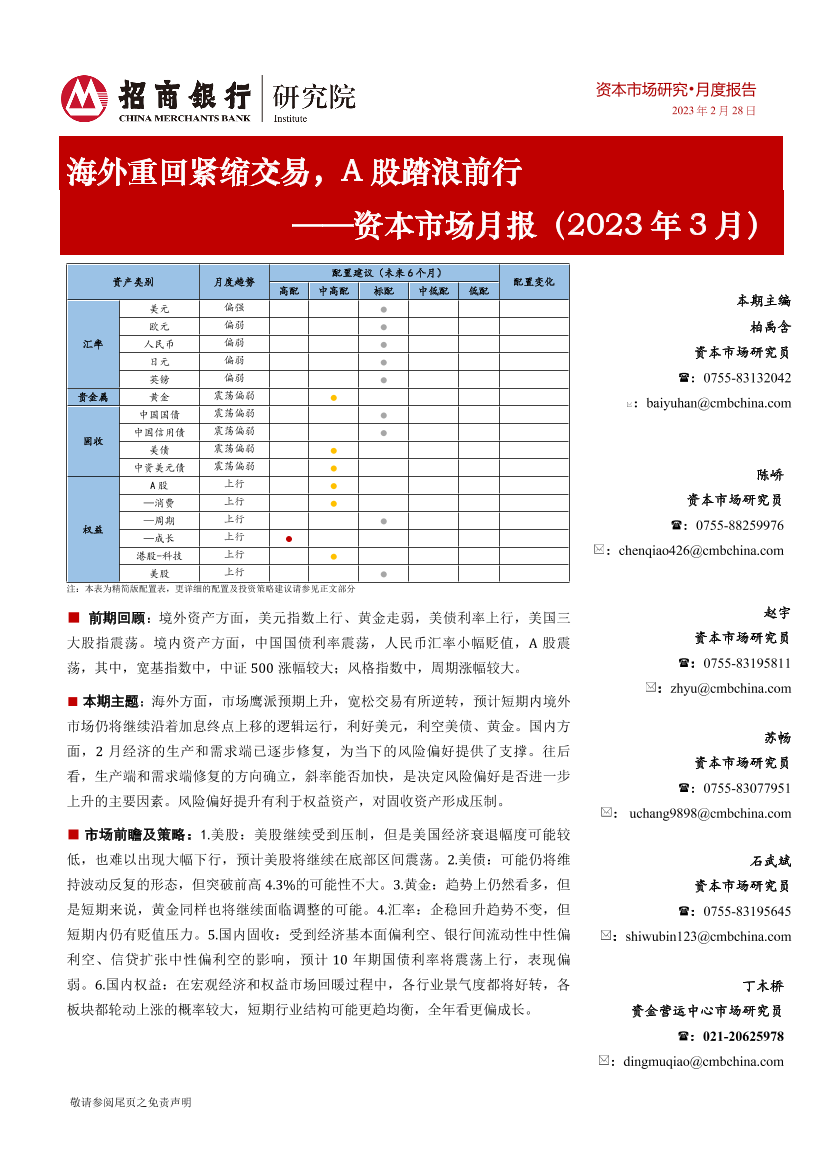 资本市场月报（2023年3月）：海外重回紧缩交易，A股踏浪前行-20230228-招商银行-29页资本市场月报（2023年3月）：海外重回紧缩交易，A股踏浪前行-20230228-招商银行-29页_1.png