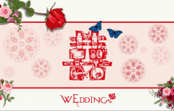 创意剪纸风浪漫婚礼婚庆结婚典礼策划PPT模板