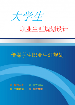 传媒学生职业生涯规划.docx