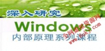 深入研究Windows内部原理系列课程_161