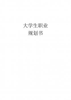 动漫专业大学生职业规划书.doc