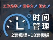 时间管理视频安排精力规划善用拖延症习惯养成工作效率...