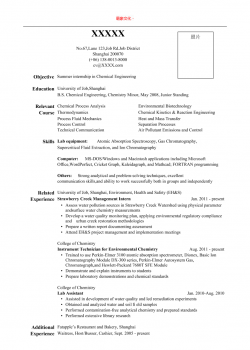 亮亮图文 -Resume_Template_for_Chemical_Engineering_Internship.doc