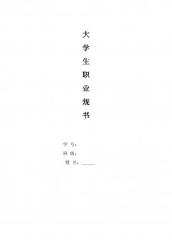 音乐专业职业规划.doc