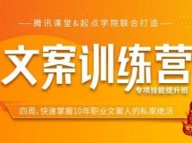 文训练营 四周,快速掌握10年职业文案人的私家绝活